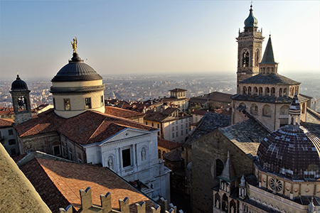 Città Alta ad anello per stradette, salite, scalette il 25 gennaio 2019- FOTOGALLERY